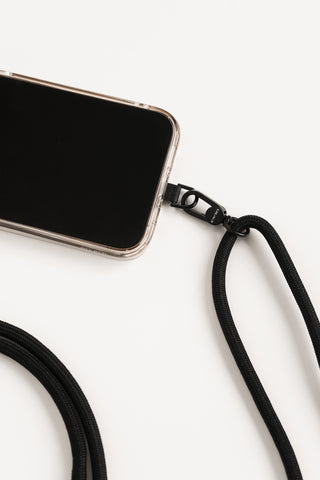 Adjustable black phone cord - Jordan