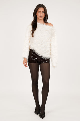 Panty naadloos 40 denier zwart - Tyra