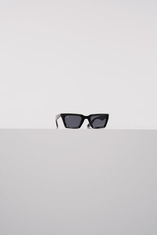 Zonnebril met cateye vorm vierkant zwart - Lovi